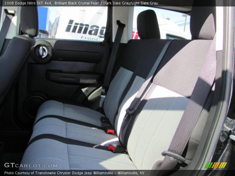 Brilliant Black Crystal Pearl / Dark Slate Gray/Light Slate Gray 2008 Dodge Nitro SXT 4x4