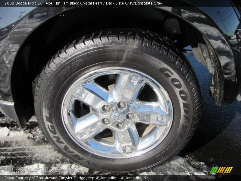 Brilliant Black Crystal Pearl / Dark Slate Gray/Light Slate Gray 2008 Dodge Nitro SXT 4x4