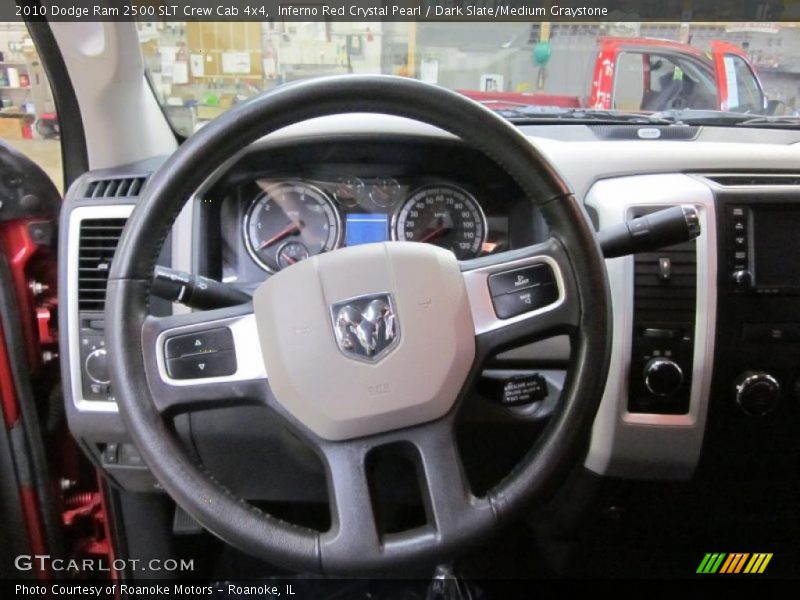 Inferno Red Crystal Pearl / Dark Slate/Medium Graystone 2010 Dodge Ram 2500 SLT Crew Cab 4x4