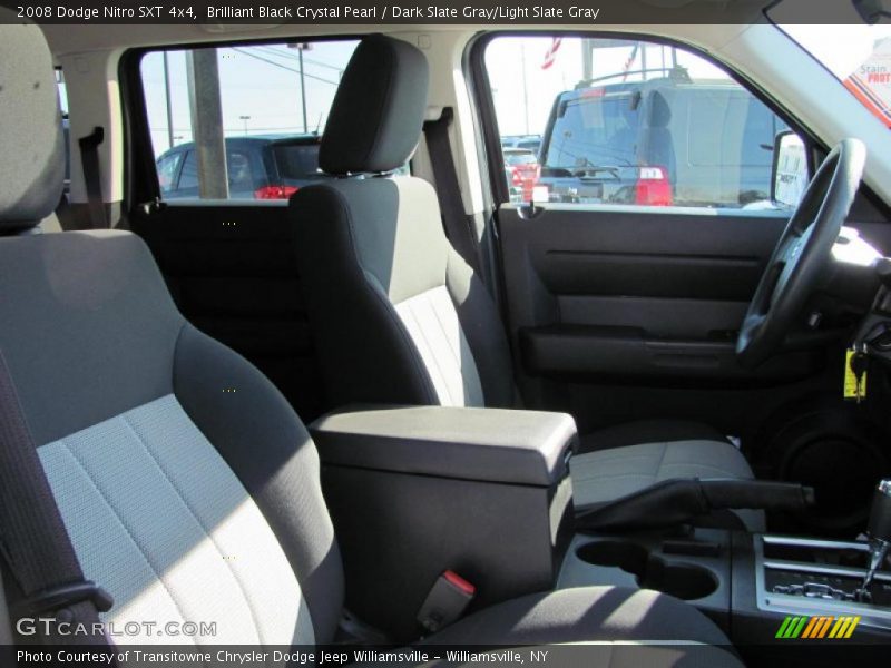Brilliant Black Crystal Pearl / Dark Slate Gray/Light Slate Gray 2008 Dodge Nitro SXT 4x4