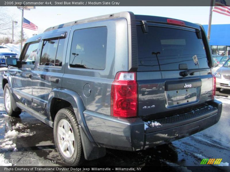 Steel Blue Metallic / Medium Slate Gray 2006 Jeep Commander 4x4
