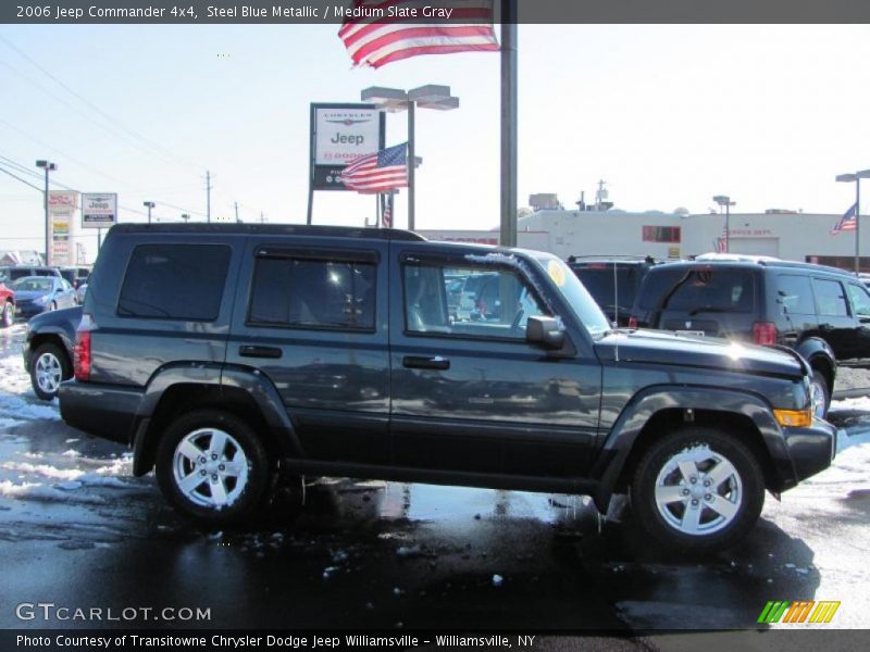 Steel Blue Metallic / Medium Slate Gray 2006 Jeep Commander 4x4