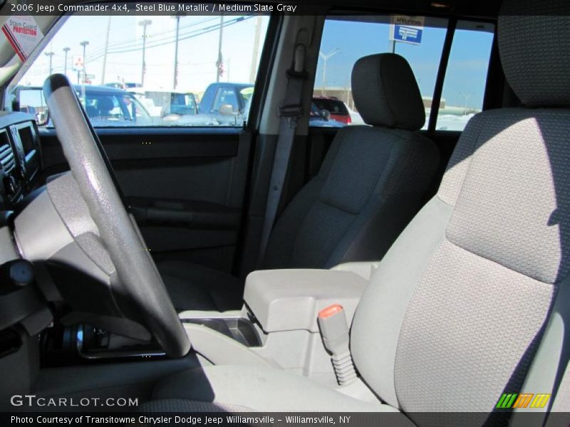 Steel Blue Metallic / Medium Slate Gray 2006 Jeep Commander 4x4