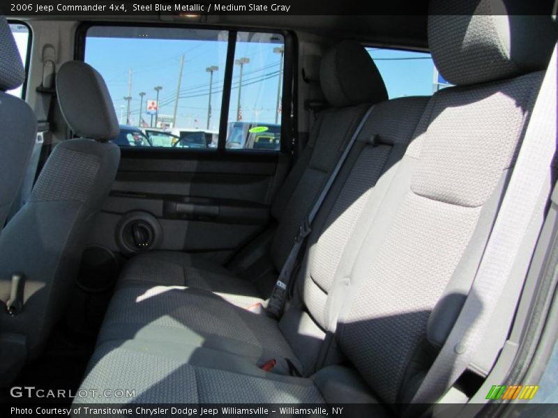 Steel Blue Metallic / Medium Slate Gray 2006 Jeep Commander 4x4
