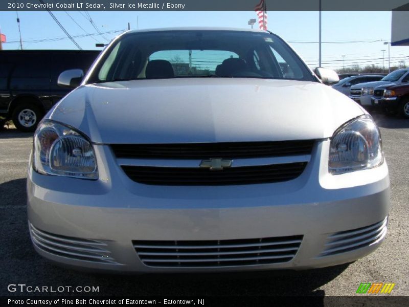 Silver Ice Metallic / Ebony 2010 Chevrolet Cobalt LT Sedan