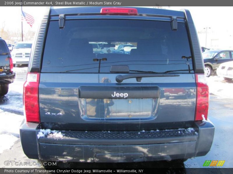 Steel Blue Metallic / Medium Slate Gray 2006 Jeep Commander 4x4