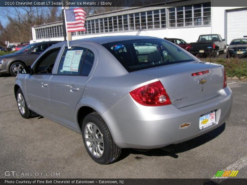 Silver Ice Metallic / Ebony 2010 Chevrolet Cobalt LT Sedan