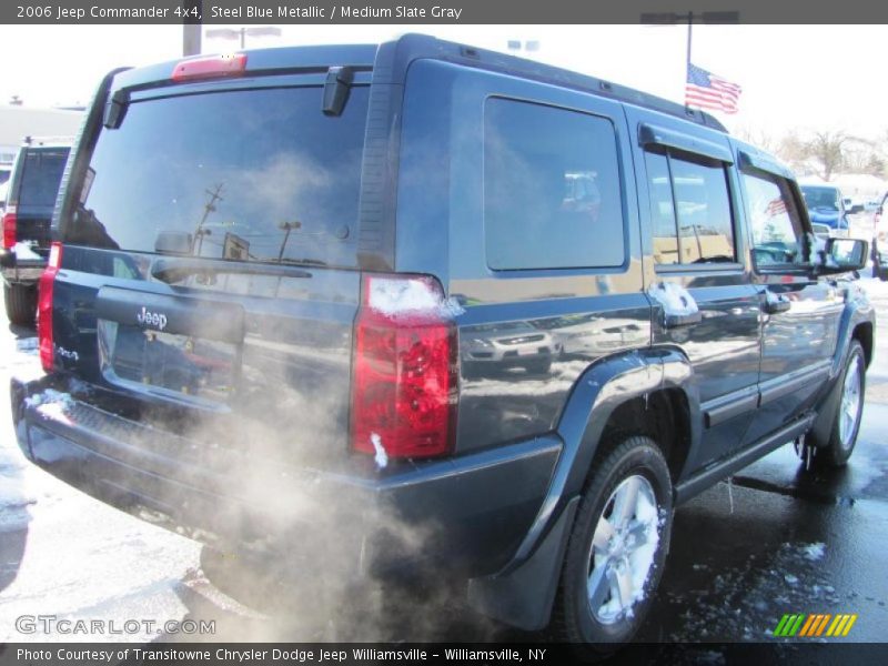 Steel Blue Metallic / Medium Slate Gray 2006 Jeep Commander 4x4