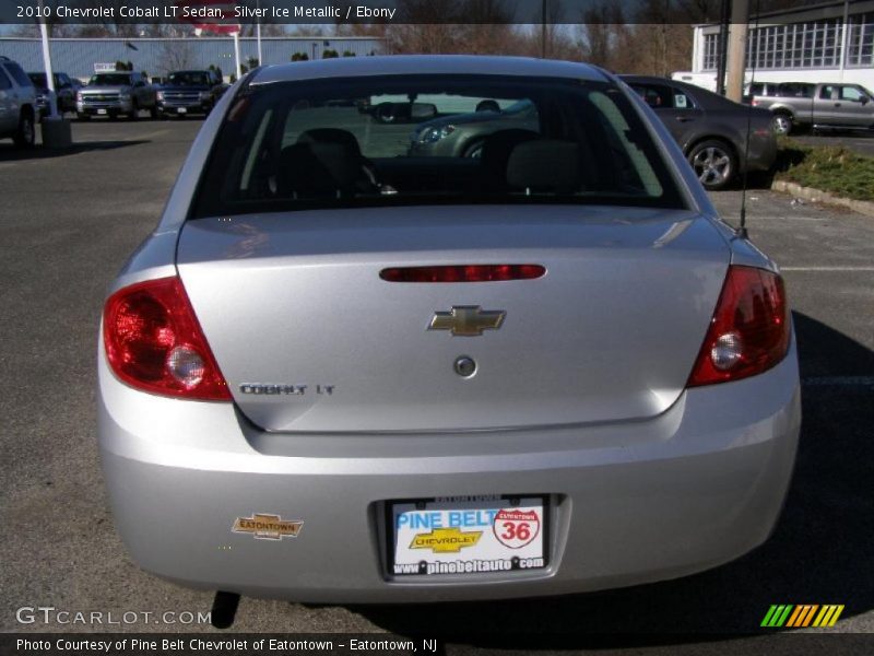 Silver Ice Metallic / Ebony 2010 Chevrolet Cobalt LT Sedan
