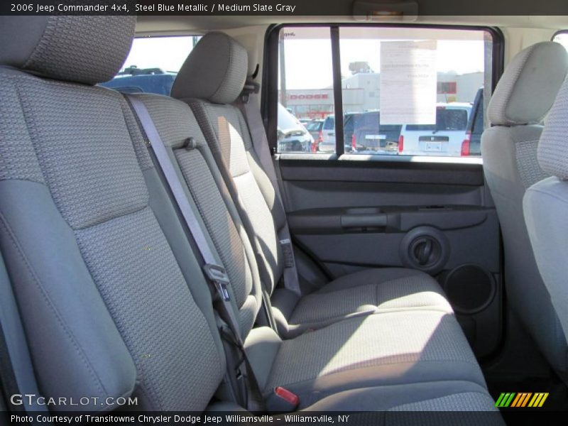 Steel Blue Metallic / Medium Slate Gray 2006 Jeep Commander 4x4