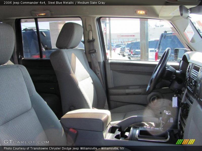 Steel Blue Metallic / Medium Slate Gray 2006 Jeep Commander 4x4