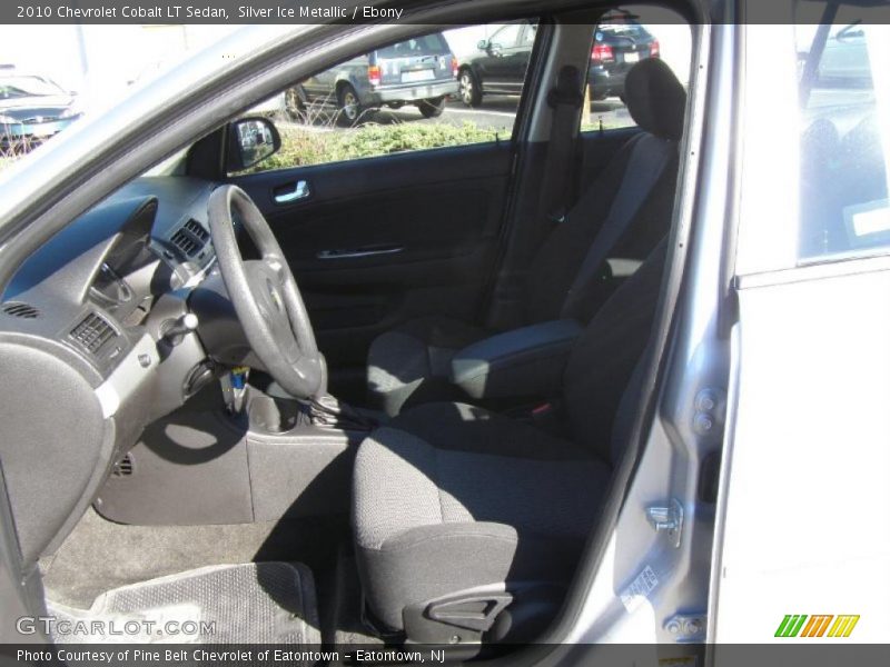 Silver Ice Metallic / Ebony 2010 Chevrolet Cobalt LT Sedan