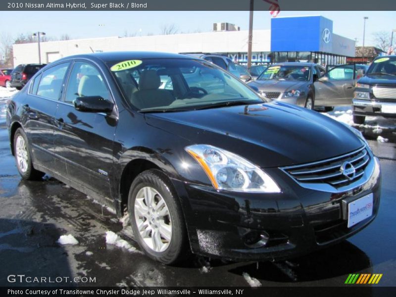Super Black / Blond 2010 Nissan Altima Hybrid
