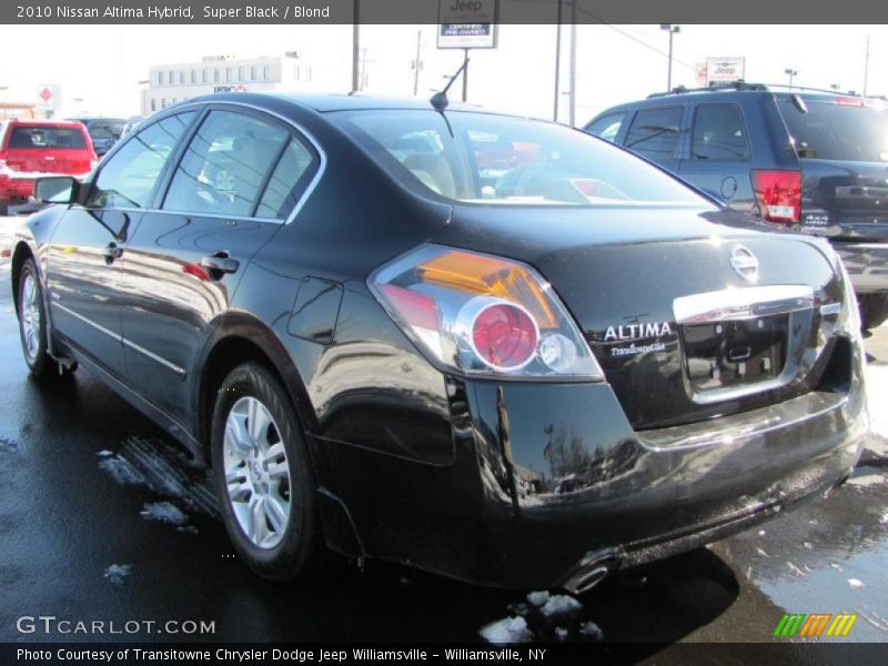 Super Black / Blond 2010 Nissan Altima Hybrid