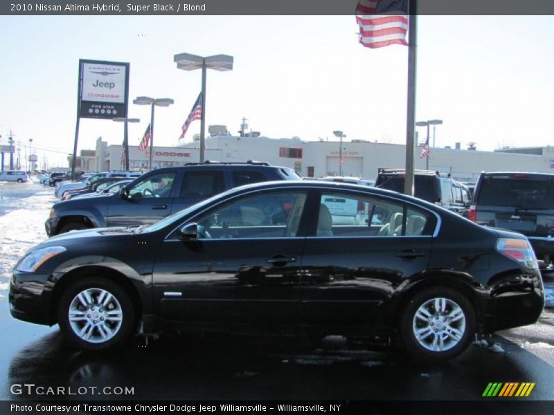 Super Black / Blond 2010 Nissan Altima Hybrid