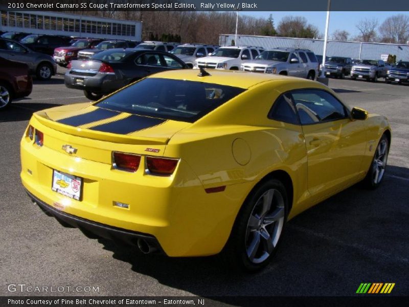 Rally Yellow / Black 2010 Chevrolet Camaro SS Coupe Transformers Special Edition