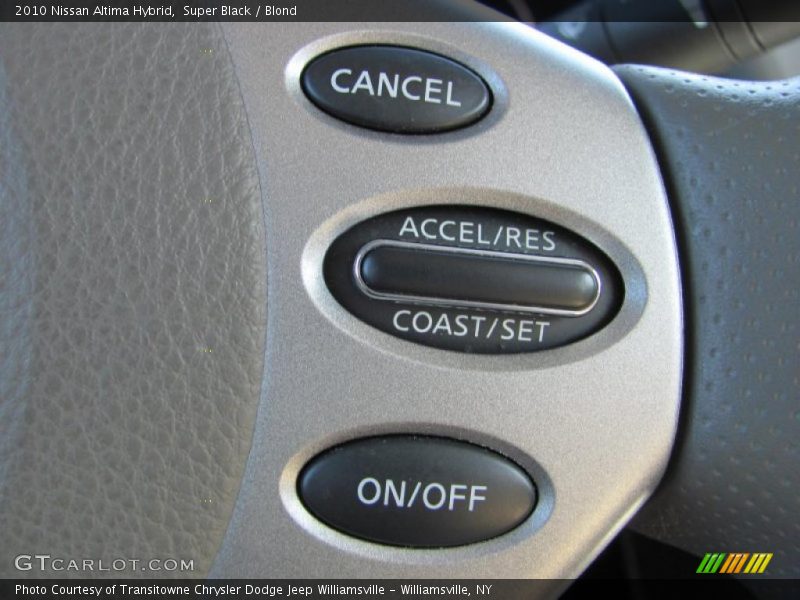 Super Black / Blond 2010 Nissan Altima Hybrid