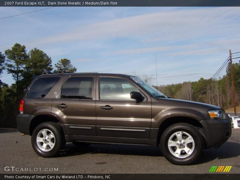 Dark Stone Metallic / Medium/Dark Flint 2007 Ford Escape XLT