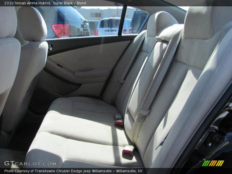 Super Black / Blond 2010 Nissan Altima Hybrid