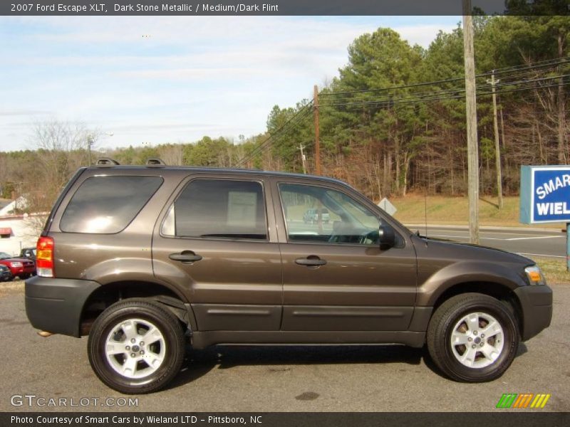 Dark Stone Metallic / Medium/Dark Flint 2007 Ford Escape XLT