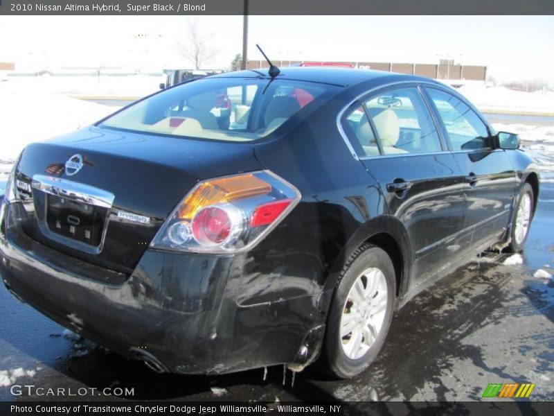 Super Black / Blond 2010 Nissan Altima Hybrid
