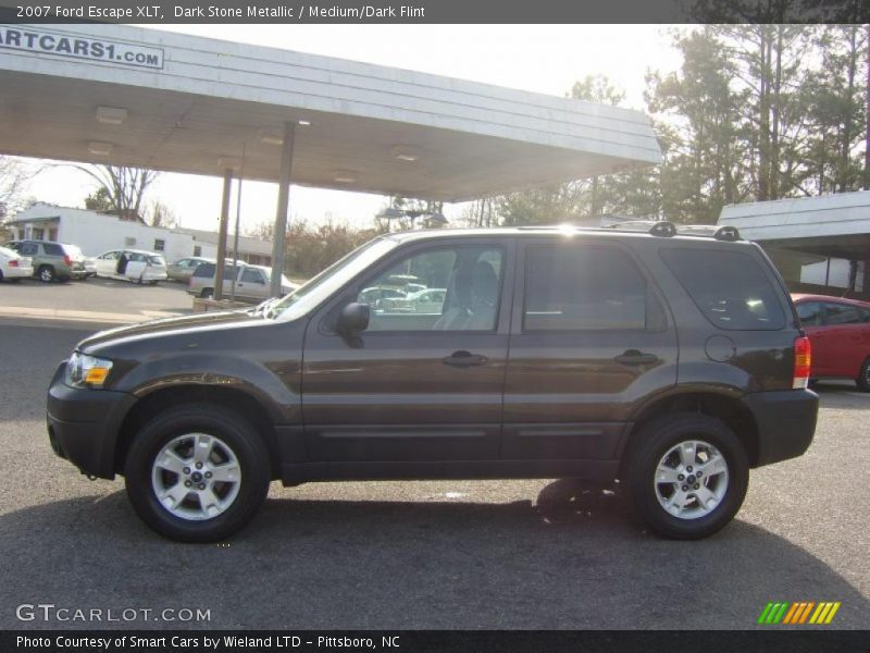 Dark Stone Metallic / Medium/Dark Flint 2007 Ford Escape XLT