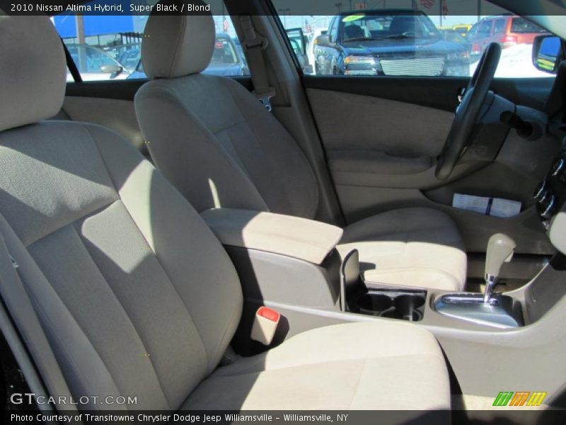 Super Black / Blond 2010 Nissan Altima Hybrid