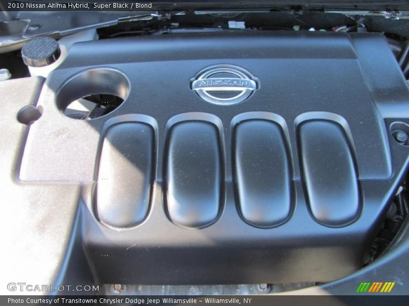Super Black / Blond 2010 Nissan Altima Hybrid