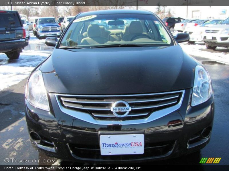 Super Black / Blond 2010 Nissan Altima Hybrid