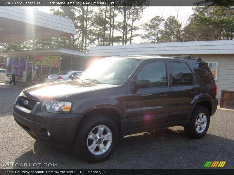 Dark Stone Metallic / Medium/Dark Flint 2007 Ford Escape XLT