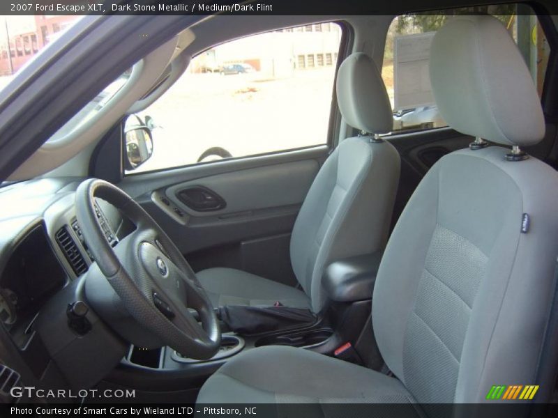 Dark Stone Metallic / Medium/Dark Flint 2007 Ford Escape XLT