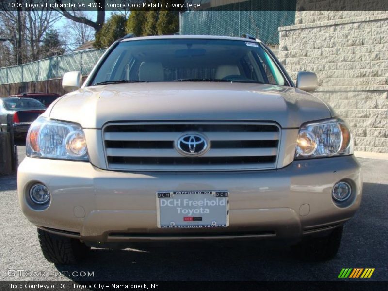 Sonora Gold Metallic / Ivory Beige 2006 Toyota Highlander V6 4WD