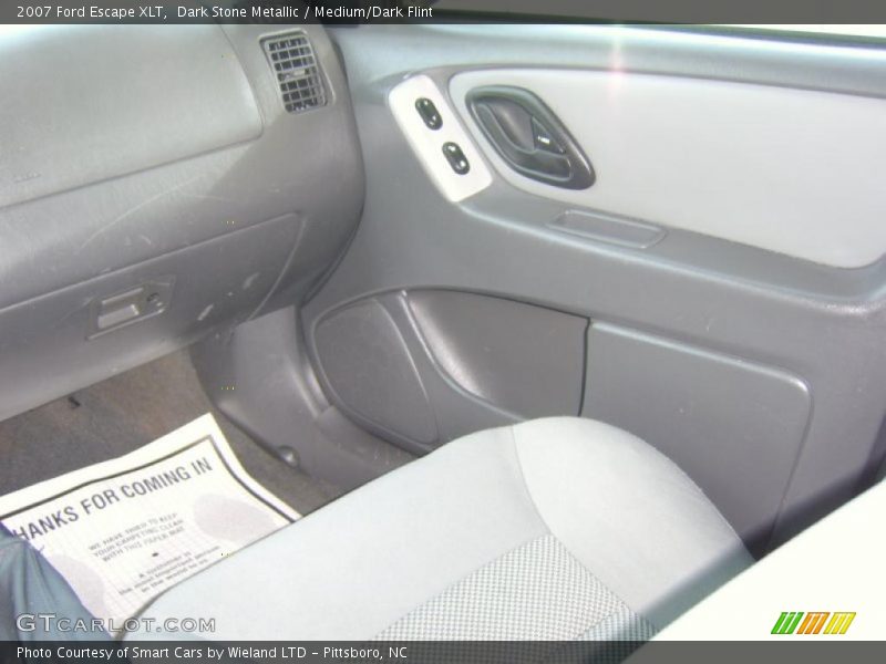 Dark Stone Metallic / Medium/Dark Flint 2007 Ford Escape XLT