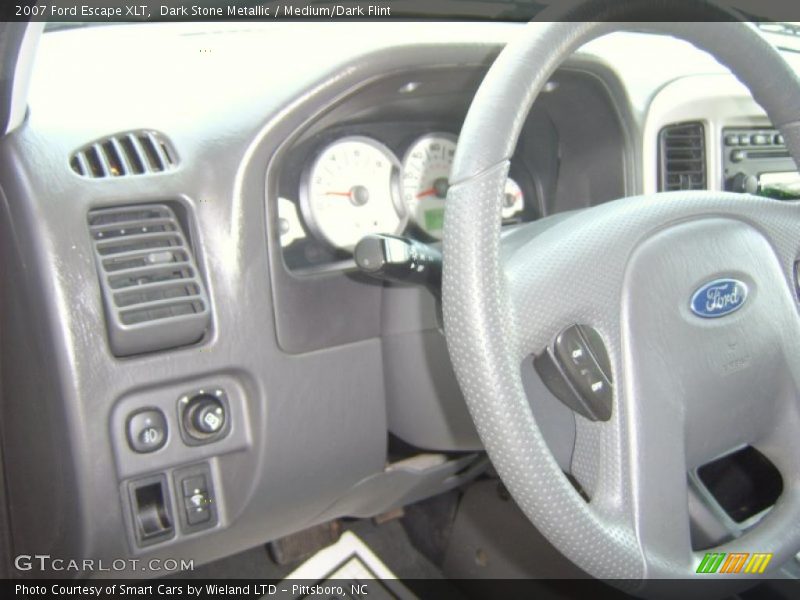 Dark Stone Metallic / Medium/Dark Flint 2007 Ford Escape XLT