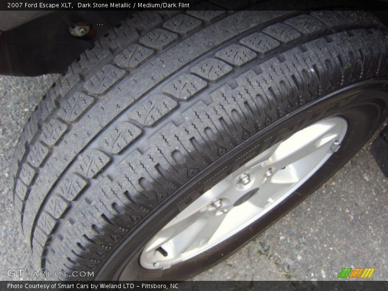Dark Stone Metallic / Medium/Dark Flint 2007 Ford Escape XLT
