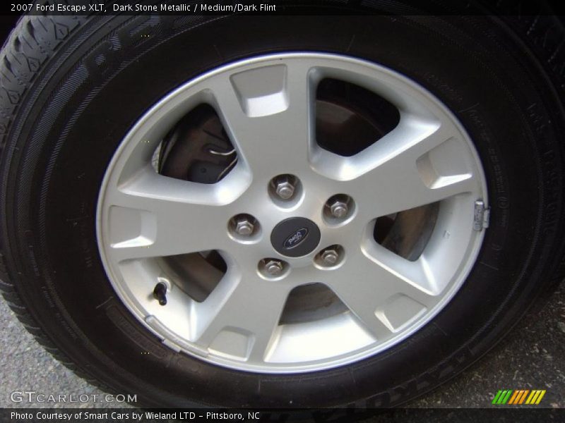 Dark Stone Metallic / Medium/Dark Flint 2007 Ford Escape XLT