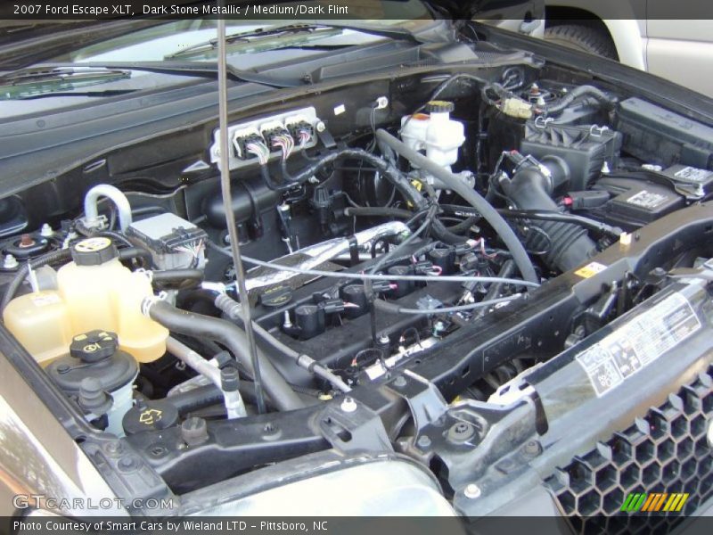 Dark Stone Metallic / Medium/Dark Flint 2007 Ford Escape XLT