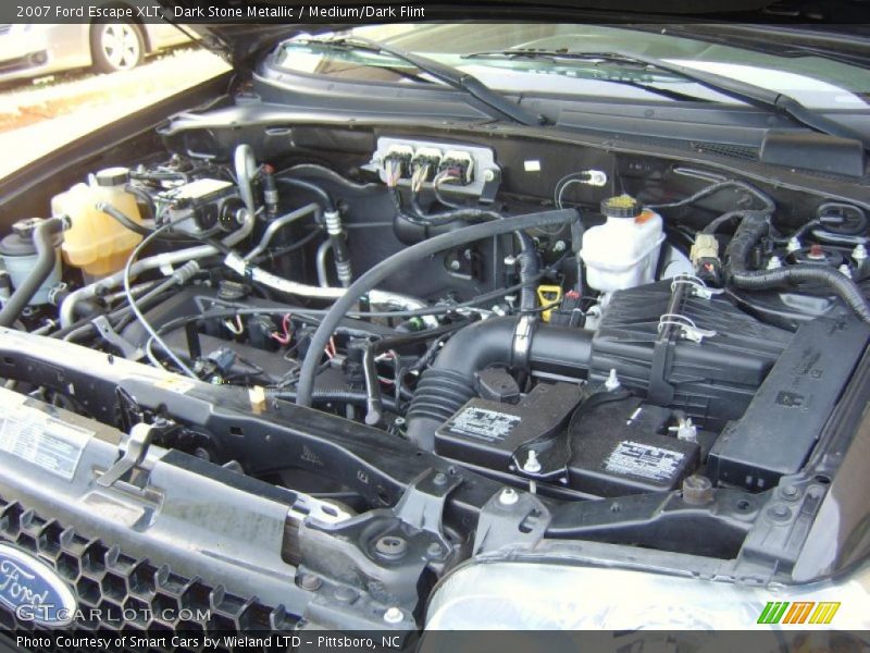 Dark Stone Metallic / Medium/Dark Flint 2007 Ford Escape XLT