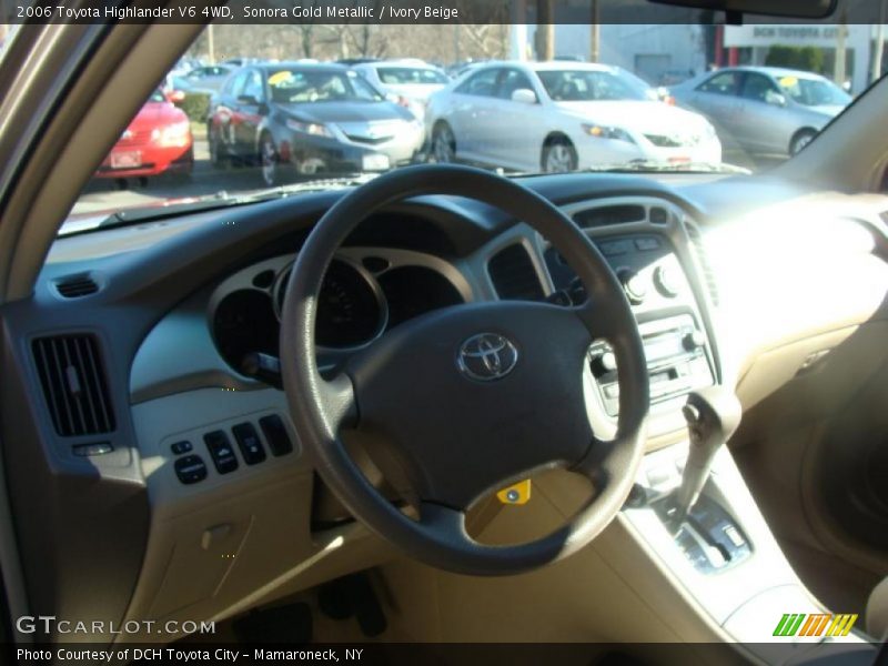 Sonora Gold Metallic / Ivory Beige 2006 Toyota Highlander V6 4WD