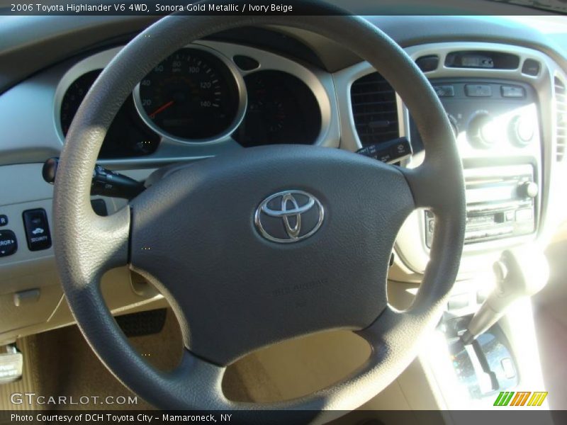 Sonora Gold Metallic / Ivory Beige 2006 Toyota Highlander V6 4WD