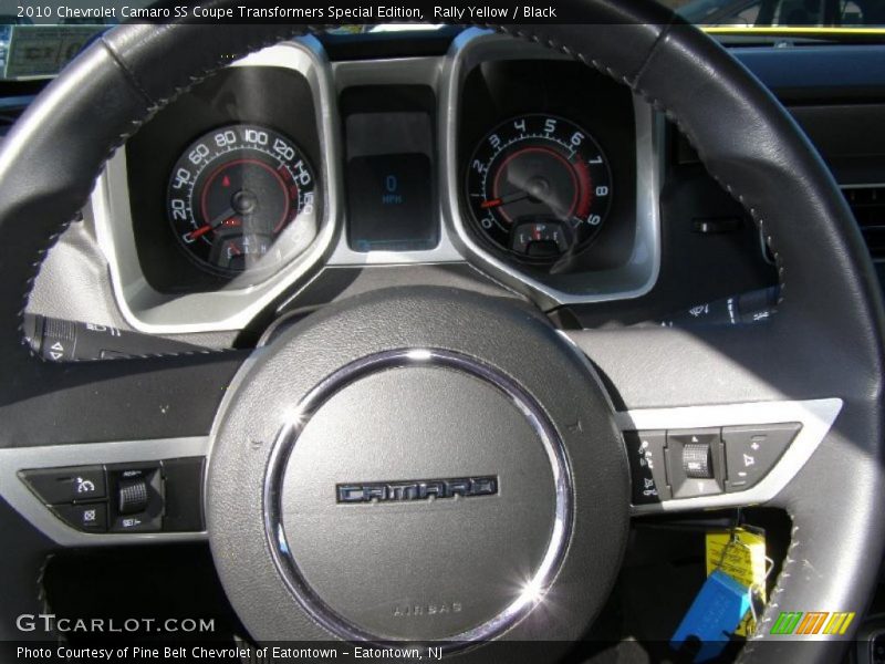 Rally Yellow / Black 2010 Chevrolet Camaro SS Coupe Transformers Special Edition