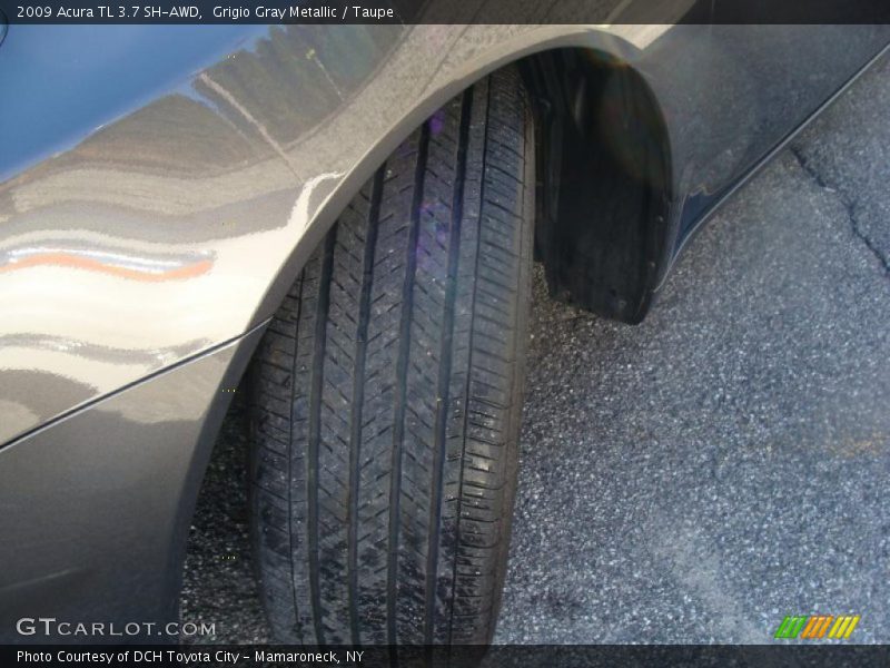 Grigio Gray Metallic / Taupe 2009 Acura TL 3.7 SH-AWD