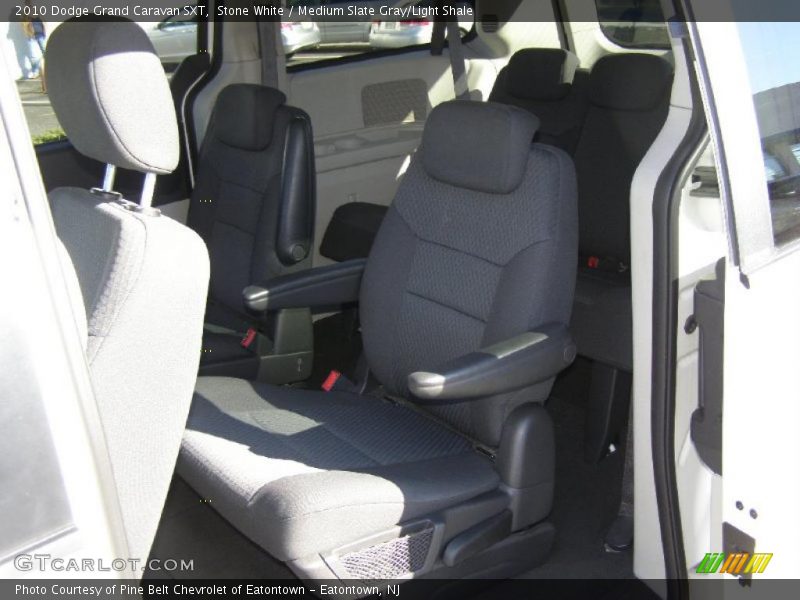Stone White / Medium Slate Gray/Light Shale 2010 Dodge Grand Caravan SXT