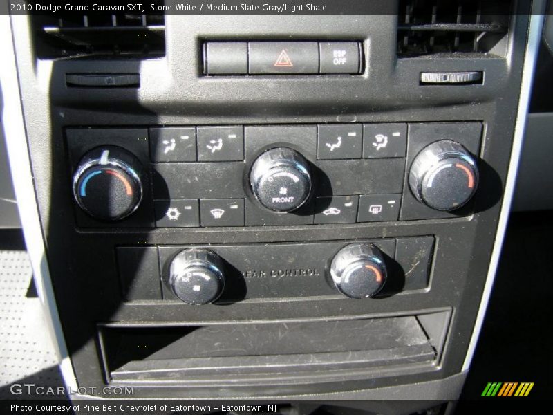 Stone White / Medium Slate Gray/Light Shale 2010 Dodge Grand Caravan SXT