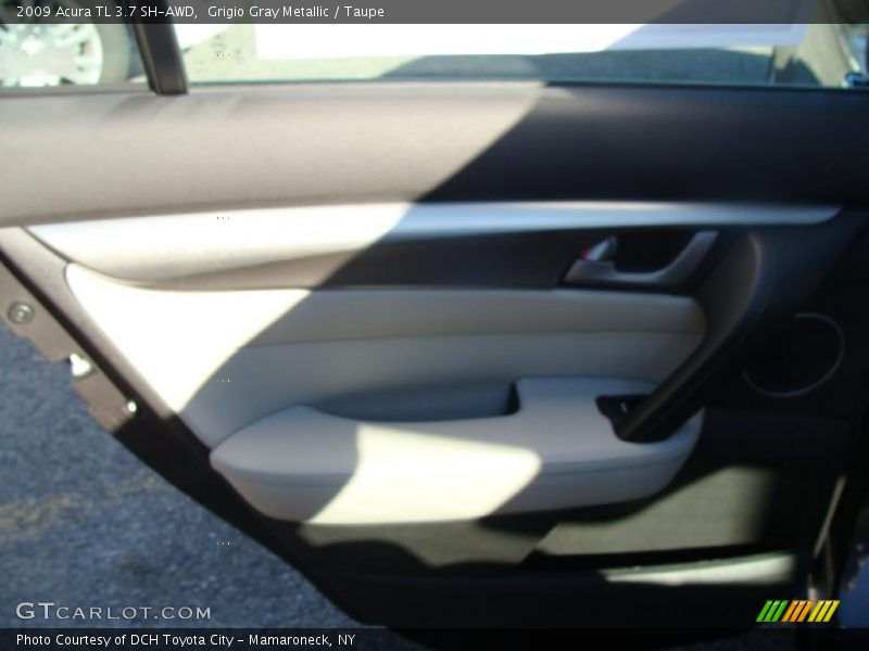 Grigio Gray Metallic / Taupe 2009 Acura TL 3.7 SH-AWD
