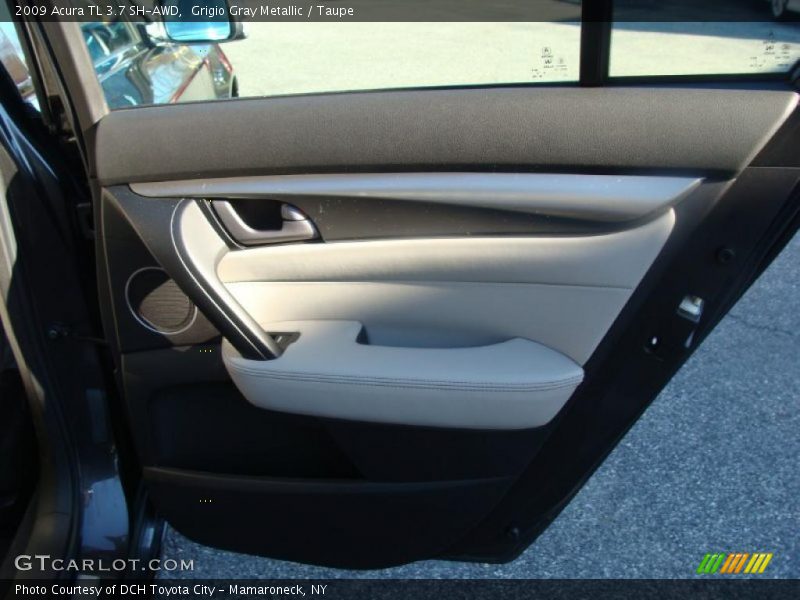 Grigio Gray Metallic / Taupe 2009 Acura TL 3.7 SH-AWD