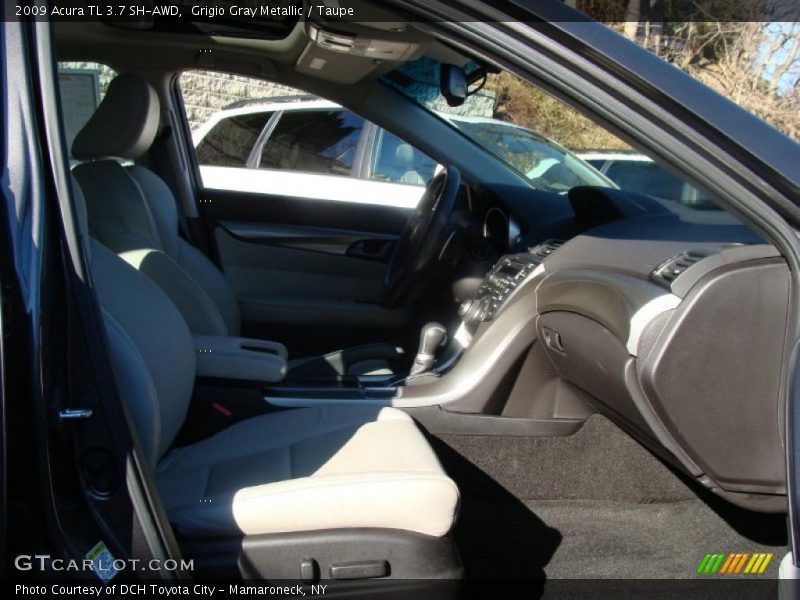 Grigio Gray Metallic / Taupe 2009 Acura TL 3.7 SH-AWD