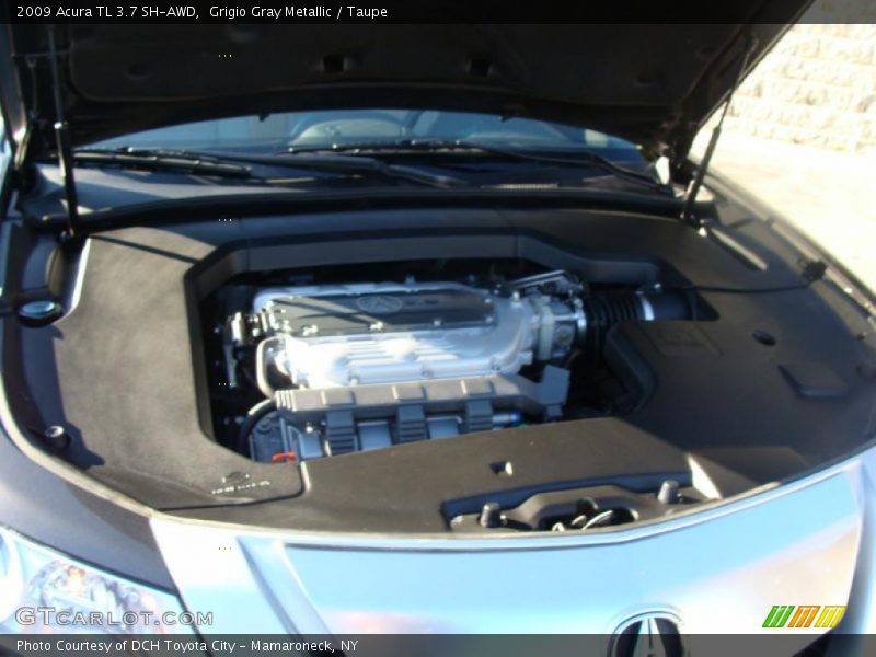 Grigio Gray Metallic / Taupe 2009 Acura TL 3.7 SH-AWD