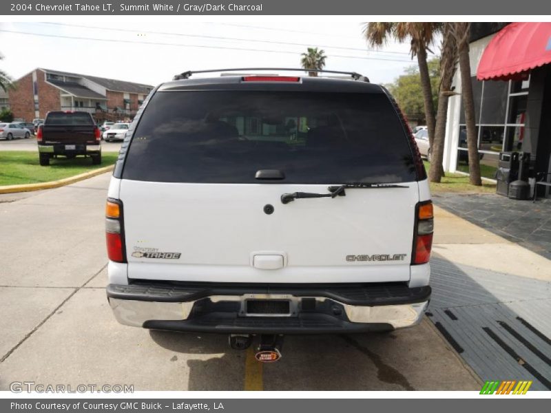Summit White / Gray/Dark Charcoal 2004 Chevrolet Tahoe LT
