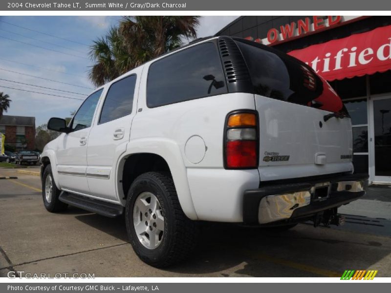 Summit White / Gray/Dark Charcoal 2004 Chevrolet Tahoe LT